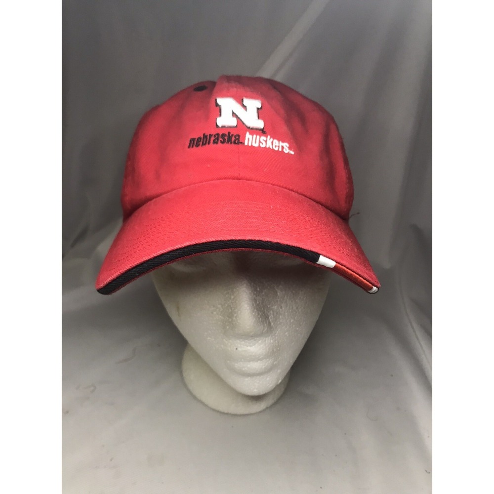 The Game Nebraska Cornhuskers Hat Red Adjustable One Size Fits Most